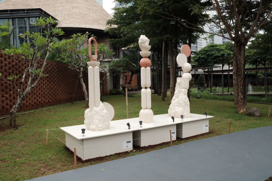 Sentuhan TACO dalam Karya Seni di Art Jakarta Gardens 2023